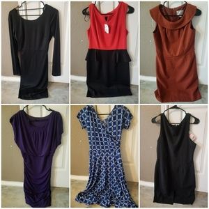 Lot of 7 professional dresses